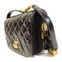 CHANEL Quilted CC GHW Mini Messenger Shoulder Bag AS3396 Patent Leather Black