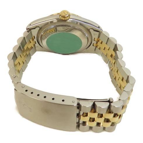 ROLEX Datejust 18K Gold/Stainless Steel Automatic Movement Silver Wrist Watc...