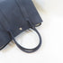 HERMES PHW Garden Party PM Tote Bag Shoulder Handbag Negonda Leather Bleu Nuit