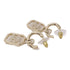 CHANEL CC GHW Earrings Metal Gold