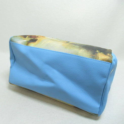 LOUIS VUITTON LV Turner Speedy 30 Handbag M43306 Masters Collection Blue Brown