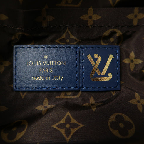 LOUIS VUITTON LV GHW Palm Springs Mini Backpack M21060 Nylon Blue