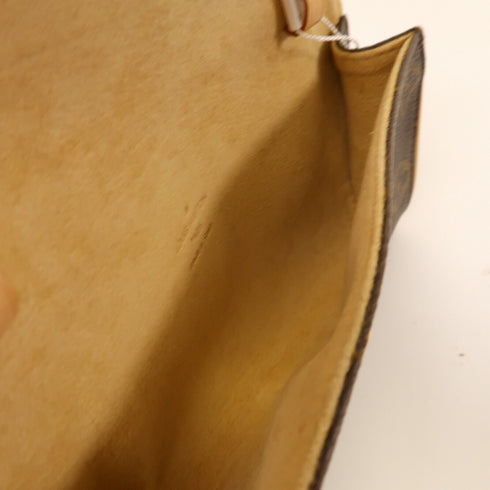 LOUIS VUITTON LV GHW Pochette Twin Shoulder Bag M51854 Monogram Brown