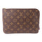 LOUIS VUITTON LV Etui Voyage PM Clutch Bag Pouch M44148 Monogram Brown