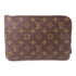 LOUIS VUITTON LV Etui Voyage PM Clutch Bag Pouch M44148 Monogram Brown