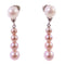MIKIMOTO SHW Pearl Earrings 925 Sterling Silver