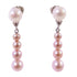 MIKIMOTO SHW Pearl Earrings 925 Sterling Silver