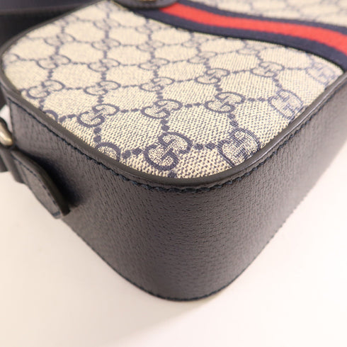 GUCCI GG SHW GG Supereme Shoulder Bag 681064 PVC Coated Canvas