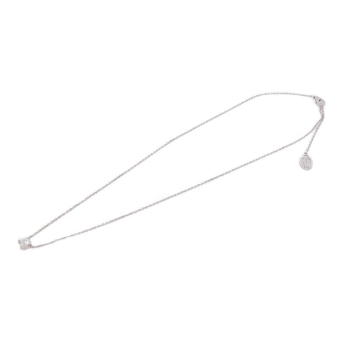 CARTIER C De Diamond Necklace 18K White Gold