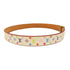 LOUIS VUITTON LV GHW Belt 80 Belt M9270U Monogram Multicolore White
