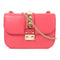 Valentino GHW Chain Shoulder Bag Leather Rose Pink