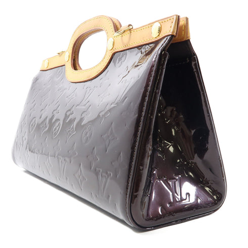 LOUIS VUITTON LV GHW Roxbury Drive 2 Way Bag M91995 Monogram Vernis Burgundy