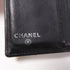 CHANEL Quilted CC SHW Wallet Patent Leather Black
