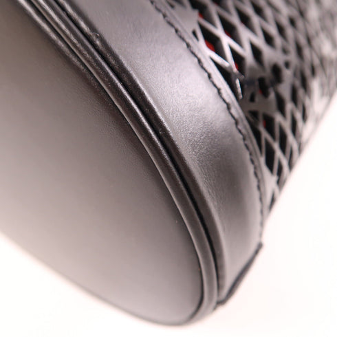 LOUIS VUITTON LV Lace Bucket PM Shoulder Bag M20352 Patent Leather