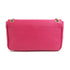 Furla GHW Chain Shoulder Bag Leather Pink