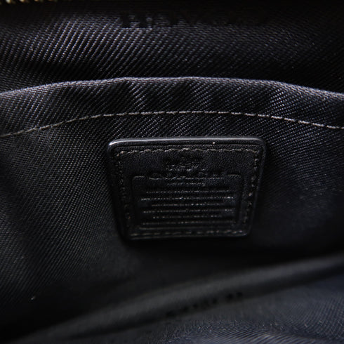 COACH Shoulder Bag Calfskin Leather