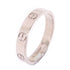 CARTIER Love Ring US#7 Cartier#55 18K White Gold