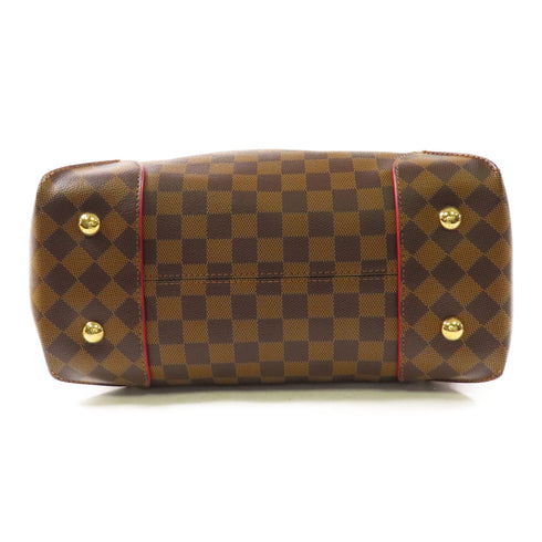 LOUIS VUITTON LV GHW Caissa Hobo Shoulder Bag N41555 Damier Brown