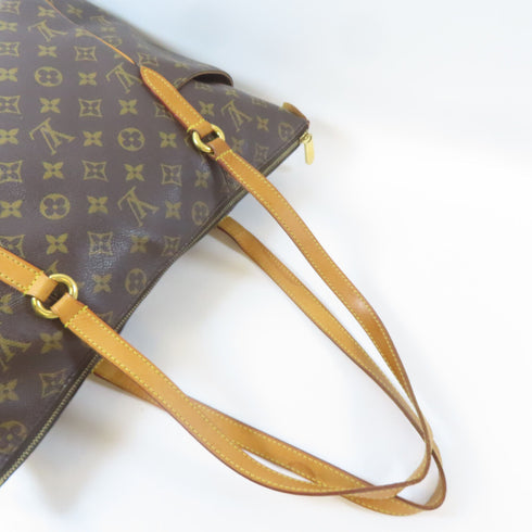 LOUIS VUITTON LV GHW Totally MM Shoulder Handbag M56690 Monogram Brown