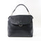 FENDI SHW Back to School 2 Way Backpack Handbag 8BZ042 Calfskin Leather Black