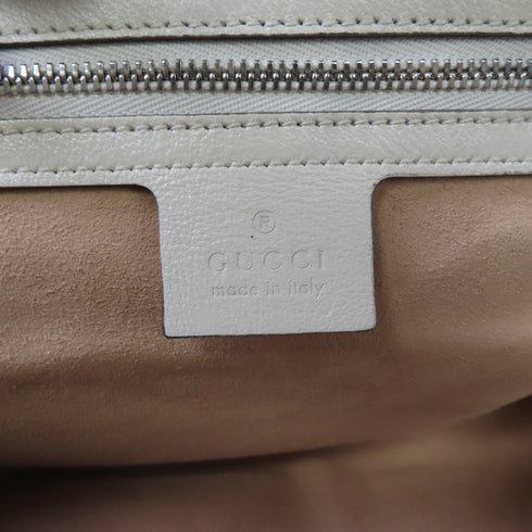 GUCCI GG SHW GG Marmont 2 Way Shoulder Bag Handbag 602270 Calfskin/Bamboo Navy