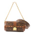 LOUIS VUITTON LV GHW Papillon Trunk 2 Way Chain Bag M57835 Monogram Brown