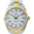 ROLEX Oyster Perpetual Automatic Watch 14233 18K Yellow Gold Stainless Steel
