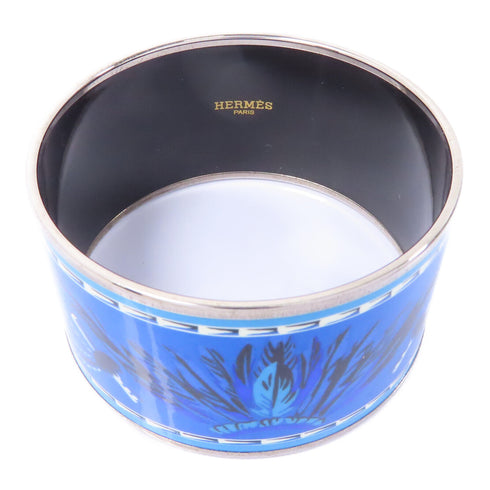 HERMES Bangle Bracelet Accessories Metal Blue