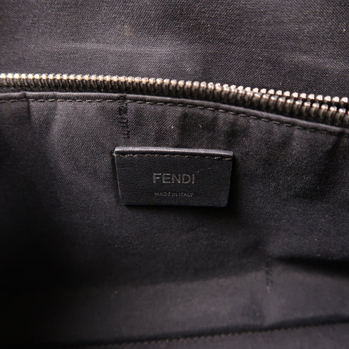 FENDI SHW By The Way 2 Way Shoulder Bag 8BL124-5QJ Calfskin Leather Orange Beige