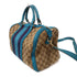 GUCCI GG GHW Boston Bag 2Way Shoulder Hand Bag 247205 Canvas Blue