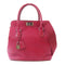HERMES PHW Toolbox 26 2 Way Shoulder Handbag Veau Swift Leather Rubis Red