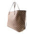 LOUIS VUITTON LV GHW Neverfull GM Shoulder Bag N51106 Damier Ebene Brown