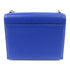 HERMES PHW Verrou Mini Chain Shoulder Bag Chevre Leather Blue Electric