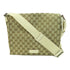 GUCCI SHW Shoulder Bag Canvas 146236 Brown/Ivory White