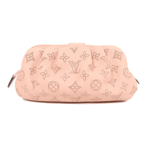 LOUIS VUITTON LV SHW Scala Mini Pouch Shoulder Bag M80092 Monogram Mahina Pink