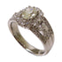 Fine Jewelry 1.17ct/0.806ct Diamond Ring US#8.75 PT900 Platinum