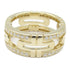 BVLGARI Parentesi Diamond Ring 18K Yellow Gold Bvlgari#51 US#5.5