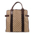 GUCCI GG Hand Bag/Tote Bag 115517 Canvas Brown