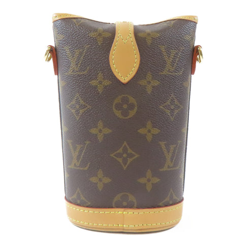 LOUIS VUITTON LV GHW Fold Me Pouch Shoulder Crossbody Bag M80874 Monogram Brown