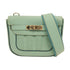 HERMES PHW Mini Berlin Shoulder Bag Swift Leather Light Blue