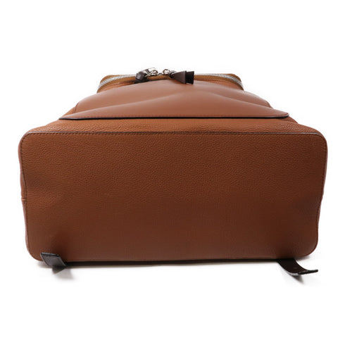 LOEWE SHW Backpack Calfskin Leather Brown