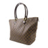 LOUIS VUITTON LV GHW Saleya MM Shoulder Tote Bag N51182 Damier Brown v1