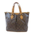 LOUIS VUITTON LV GHW Palermo PM 2 Way Shoulder Bag M40145 Monogram Brown v12