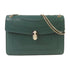 BVLGARI SHW Serpenti Forever Shoulder Bag Crossbody Calfskin Leather Green
