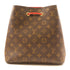 LOUIS VUITTON GHW Neo Noe Bucket Bag Shoulder Handbag M44021 Monogram Coquelicot v1