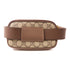 GUCCI GG Ophidia Belt Bag Coated Canvas Brown 519308