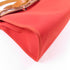 HERMES PHW Herbag PM 2 Way Shoulder Bag Canvas Leather Rouge Tomate