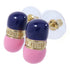 Miu Miu Earrings Accessories PVC Metal Pink/Blue