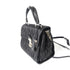 MIU MIU SHW 2 Way Bag Calfskin Leather Black