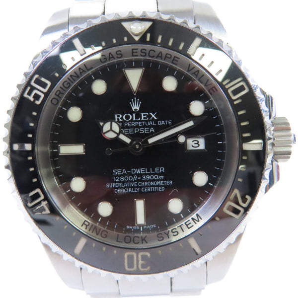 ROLEX Sea Dweller Automatic Watch Stainless Steel 116660 Black